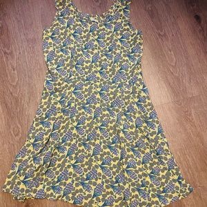 Flax by Jeanne Engelhart lightweight Classic Summer Dress 100% Rayon size Small